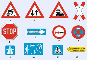 Verkehrszeichen